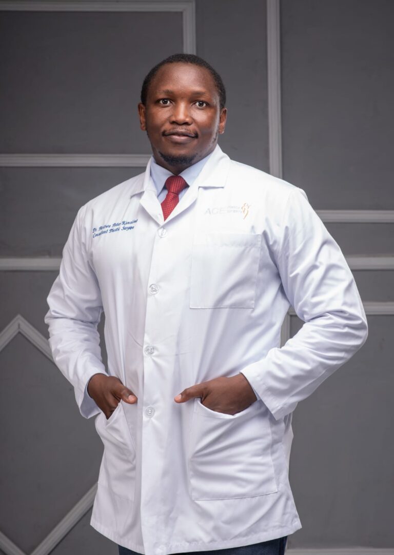Ace Plastic Surgery Kenya - Lead Surgeon Dr. Peter Biribwa Kansiime